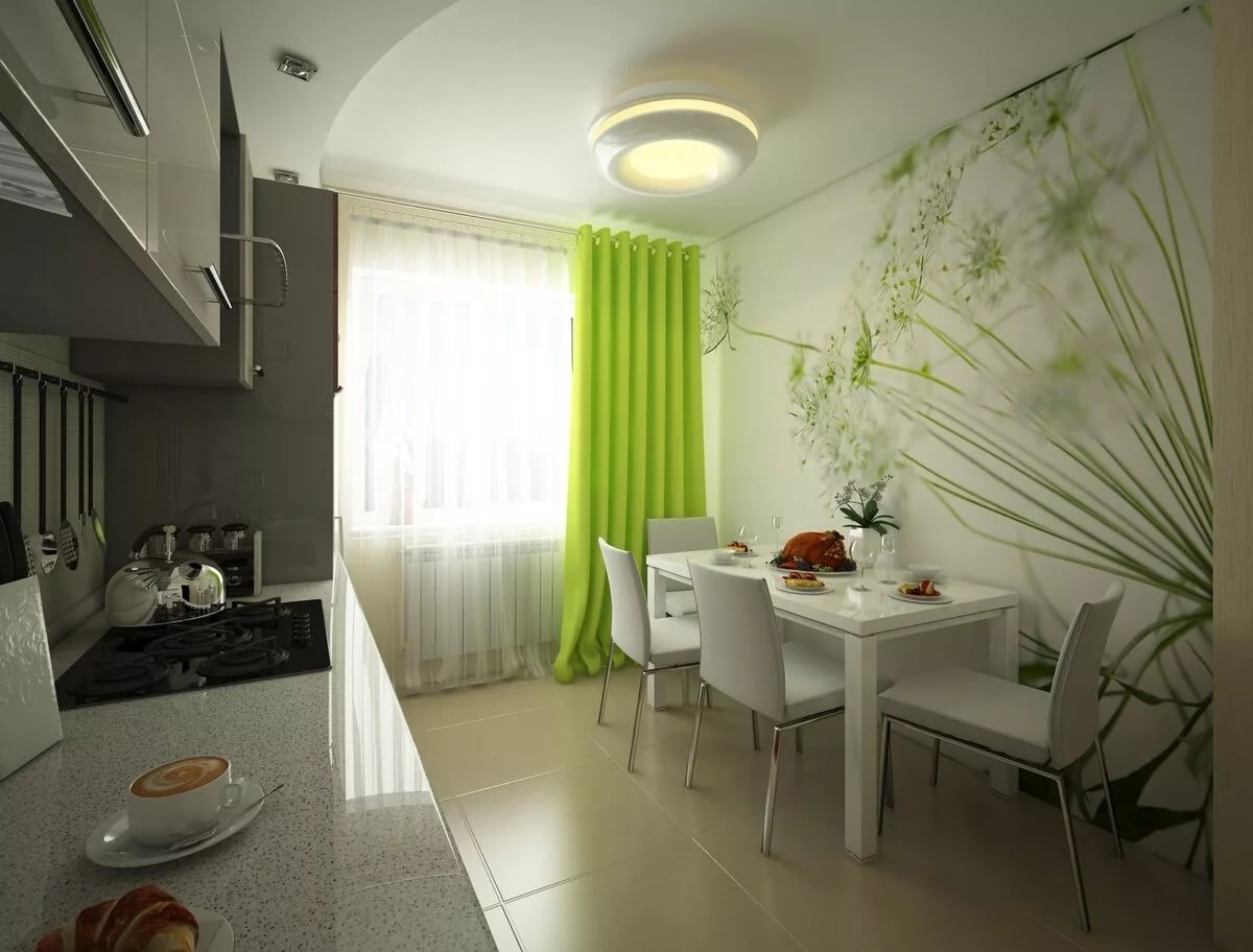 Дизайн Кухни 11М2 С Балконом