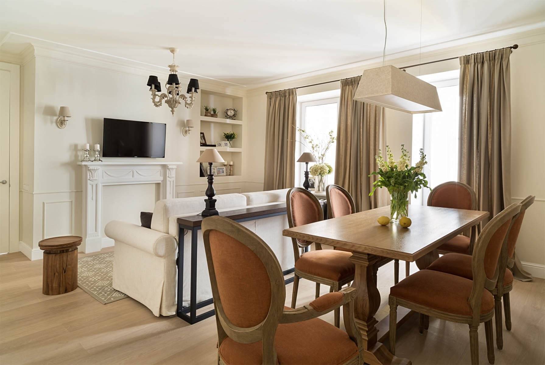 Дизайн гостиной-столовой: 120 фото. как лучше оформить гостиную-столовую. какую мебель выбрать