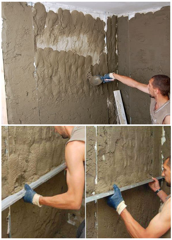 Способы выравнивания стен своими руками – оптимальные методы и технология нанесения смесей (110 фото)