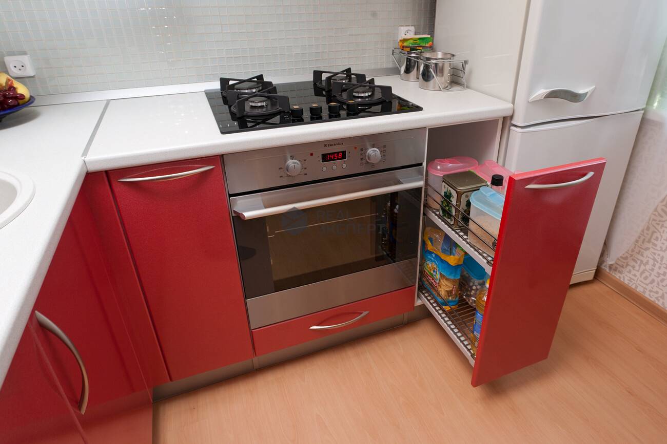 Маленькая кухня 6 кв м с холодильником (37 фото): как спланировать гарнитур и мебель