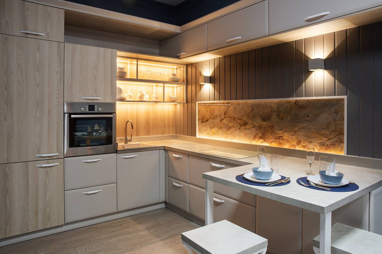 Дизайн кухни-гостиной +100 фото вариантов современного интерьера