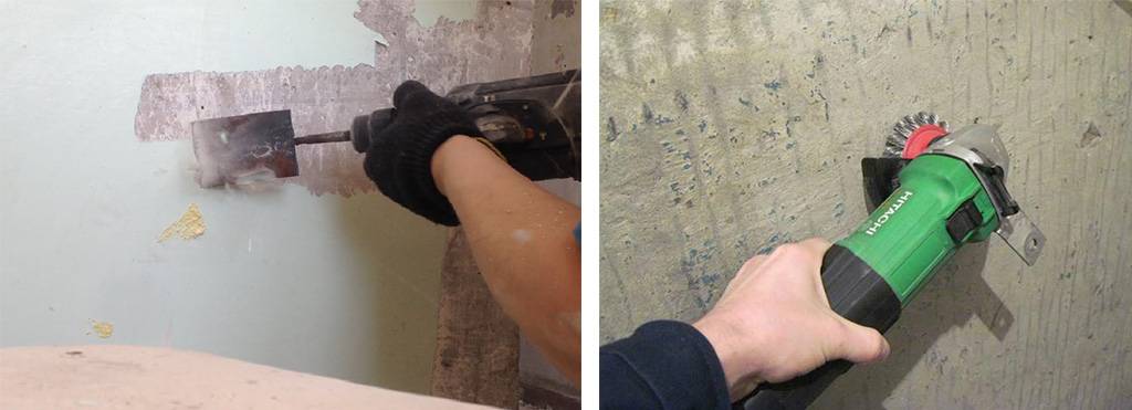 Как снять краску с бетонной стены: обзор эффективных методов