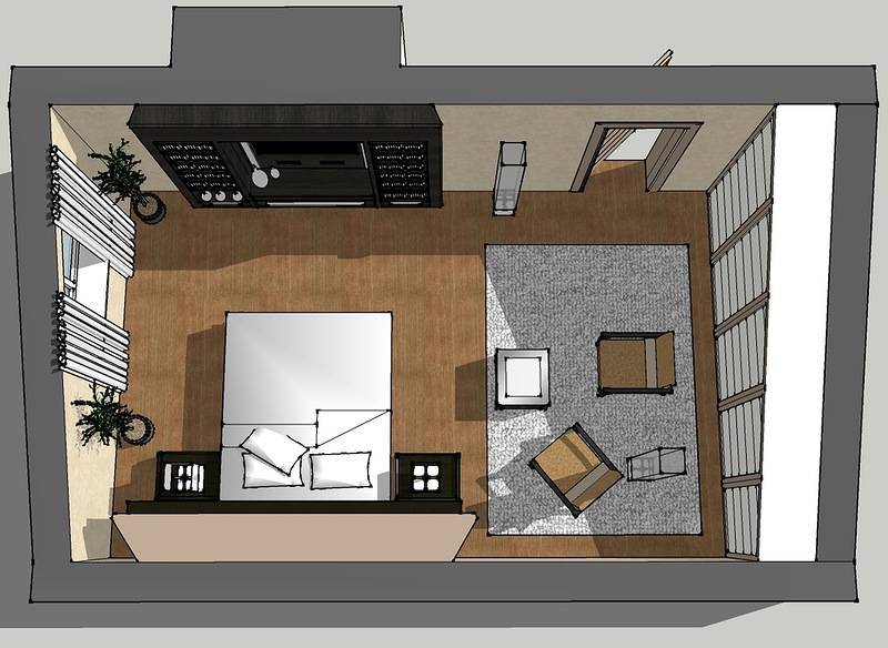 Дизайн спальни 4 на 4: как оформить и обставить небольшую квадратную спальню