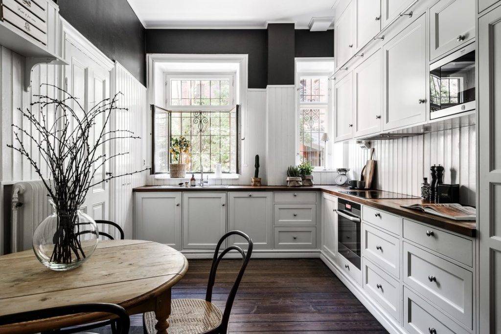 Кухня в скандинавском стиле: характерные черты дизайна, как оформить интерьер и подобрать мебель и цвета, как сделать рабочий треугольник, фото готовых решений
