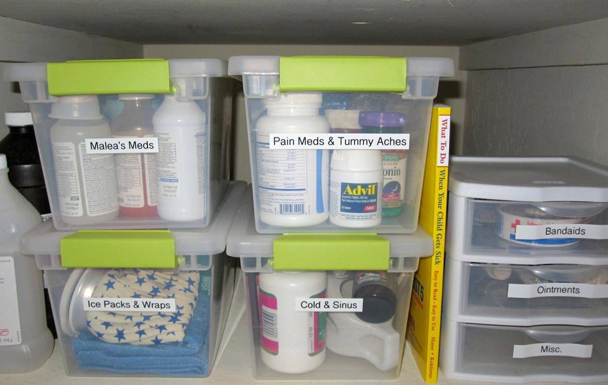 шкаф для моющих и дезинфицирующих средств