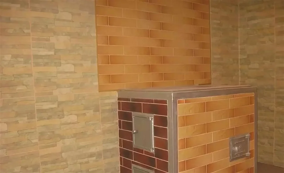 Облицовка печки керамической плиткой: как обкладывать кафельной плиткой печь своими руками, видео