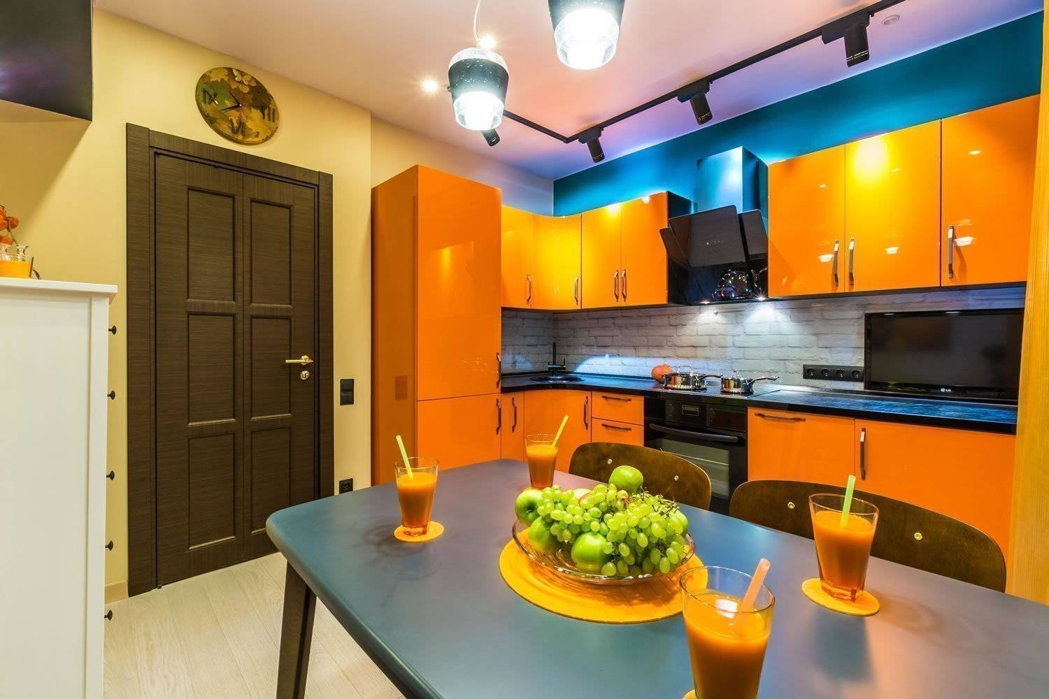 Оранжевая кухня: 115 фото идей и видео обзор лучших советов по дизайну