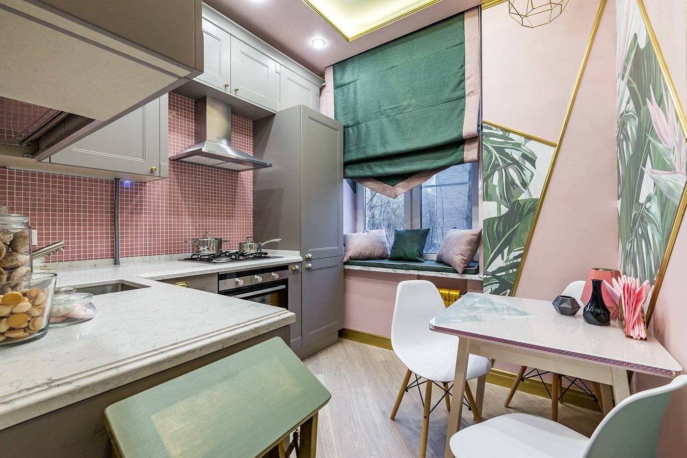 Дизайн кухни 8,8 кв. м. идеи дизайна квадратной и прямоугольной кухни :: syl.ru