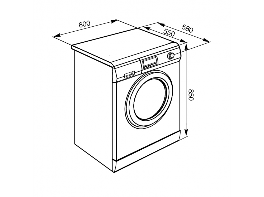 Стандартные размеры стиральных машин — габариты стиралки автомат, узких, с фронтальной и вертикальной загрузкой, под раковину