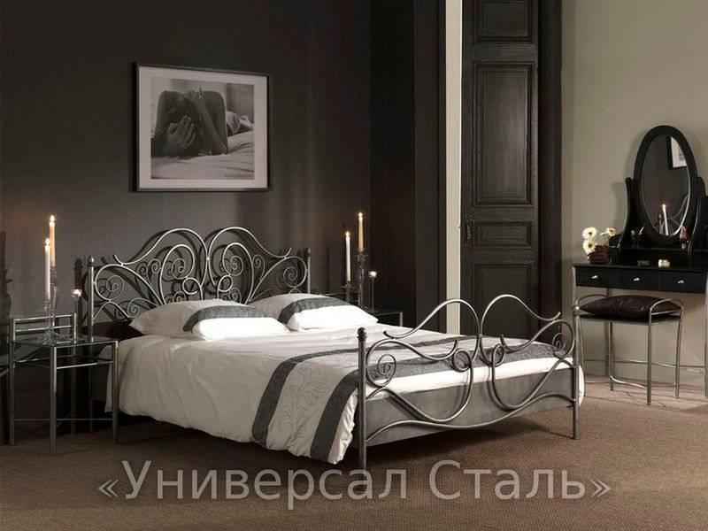 Красивые кровати в спальню, кованые ложа в различных стилях, критерии выбора качественной модели - 35 фото