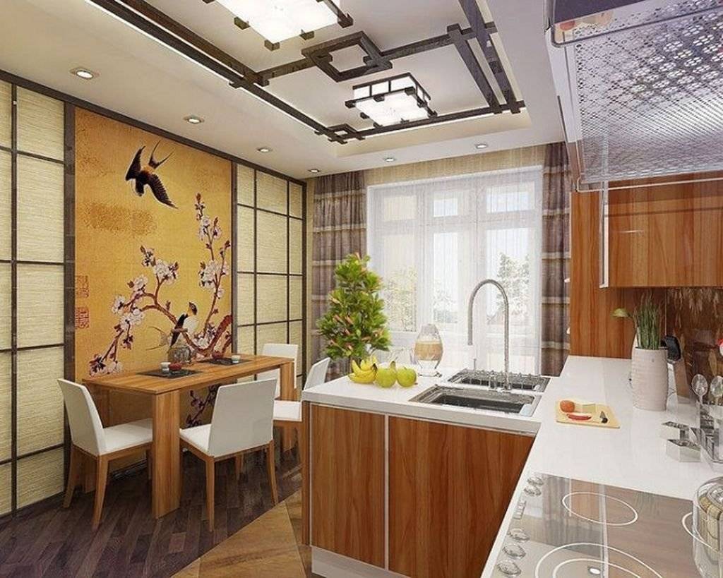 Кухня в японском стиле (85 фото) - дизайн интерьера, идеи для ремонта и отделки