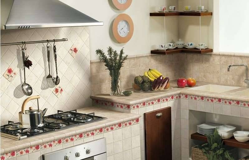 Плитка в кухню на стену - 100 фото оригинальных идей по дизайну