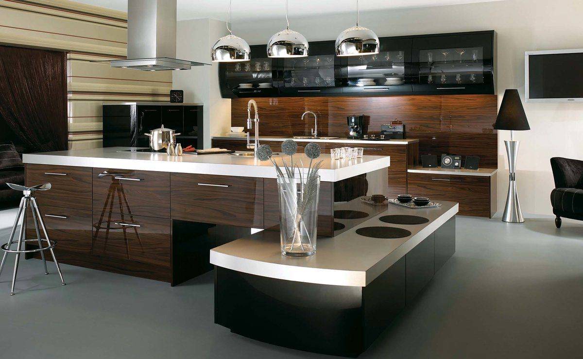 Фото стильных кухонь в современном стиле