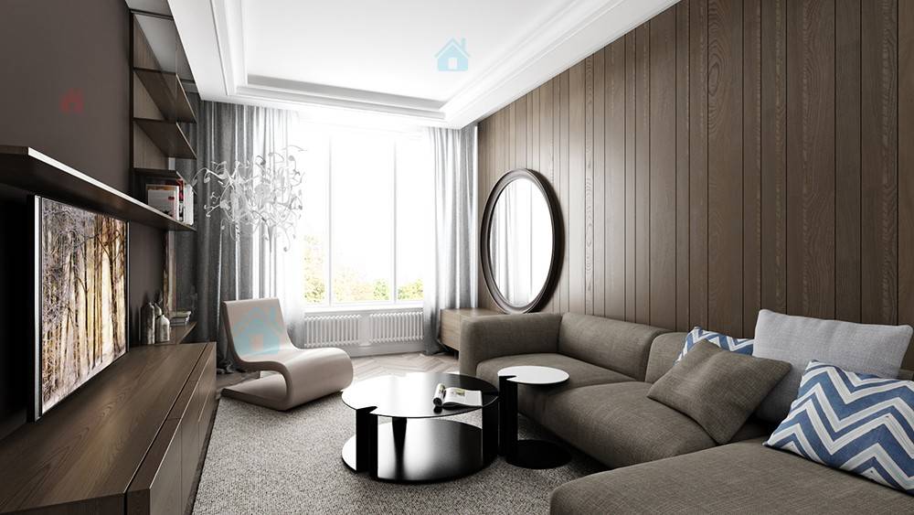 Узкая гостиная: дизайн интерьера в квартире, расстановка