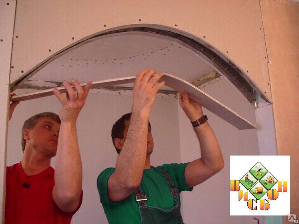 Как сделать арку из гипсокартона своими руками: пошаговая инструкция с фото