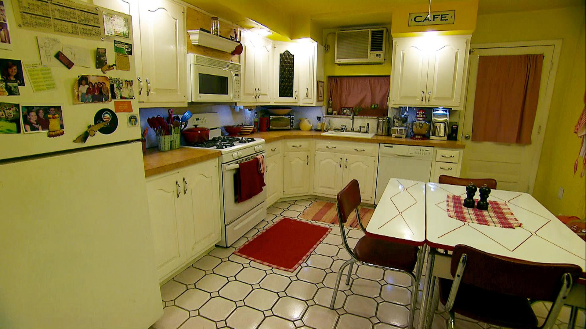 Кухня в стиле ретро — дизайн, сантехника, 100 фото