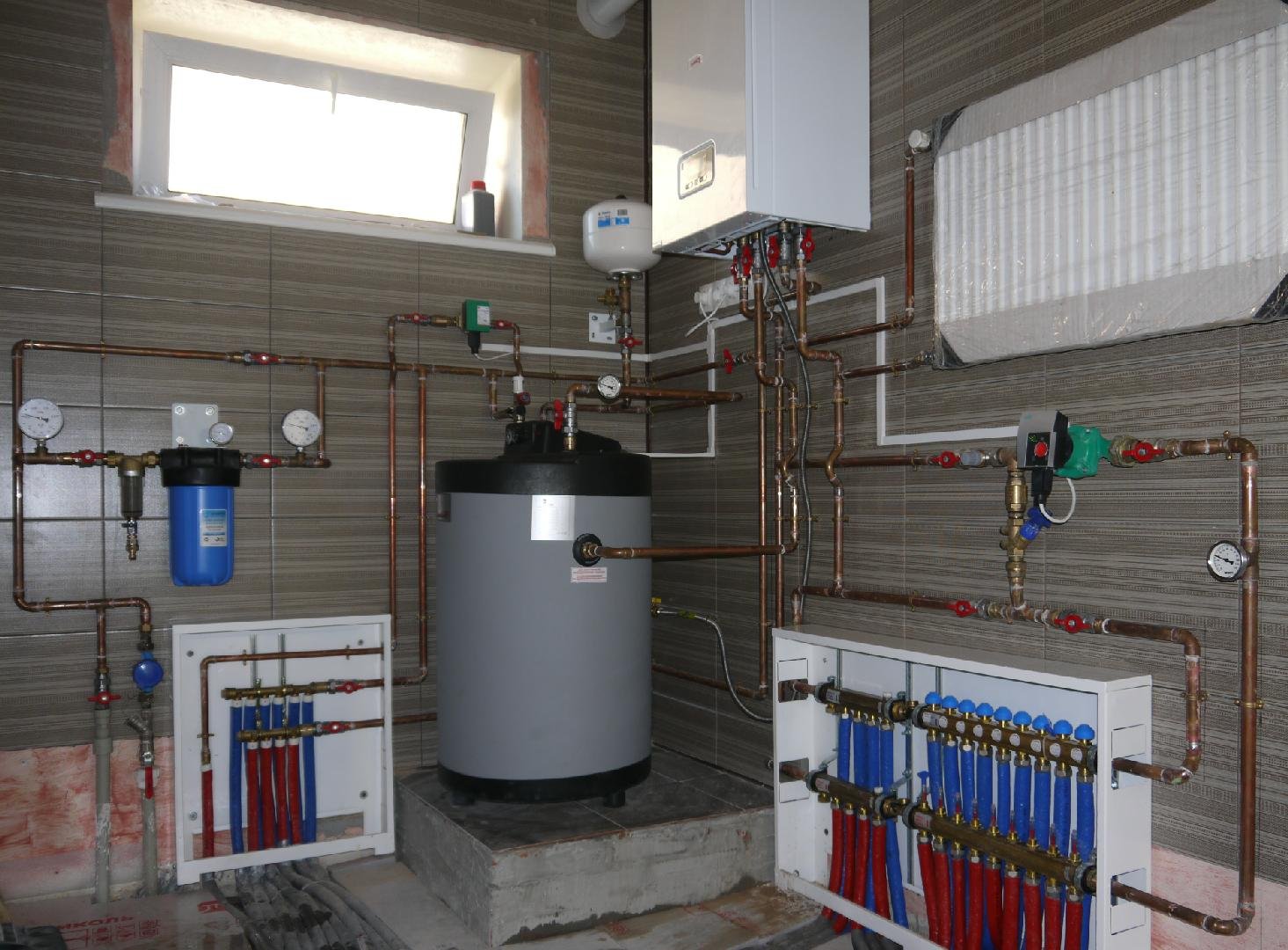 Обвязка газового котла для отопления частного дома своими руками
