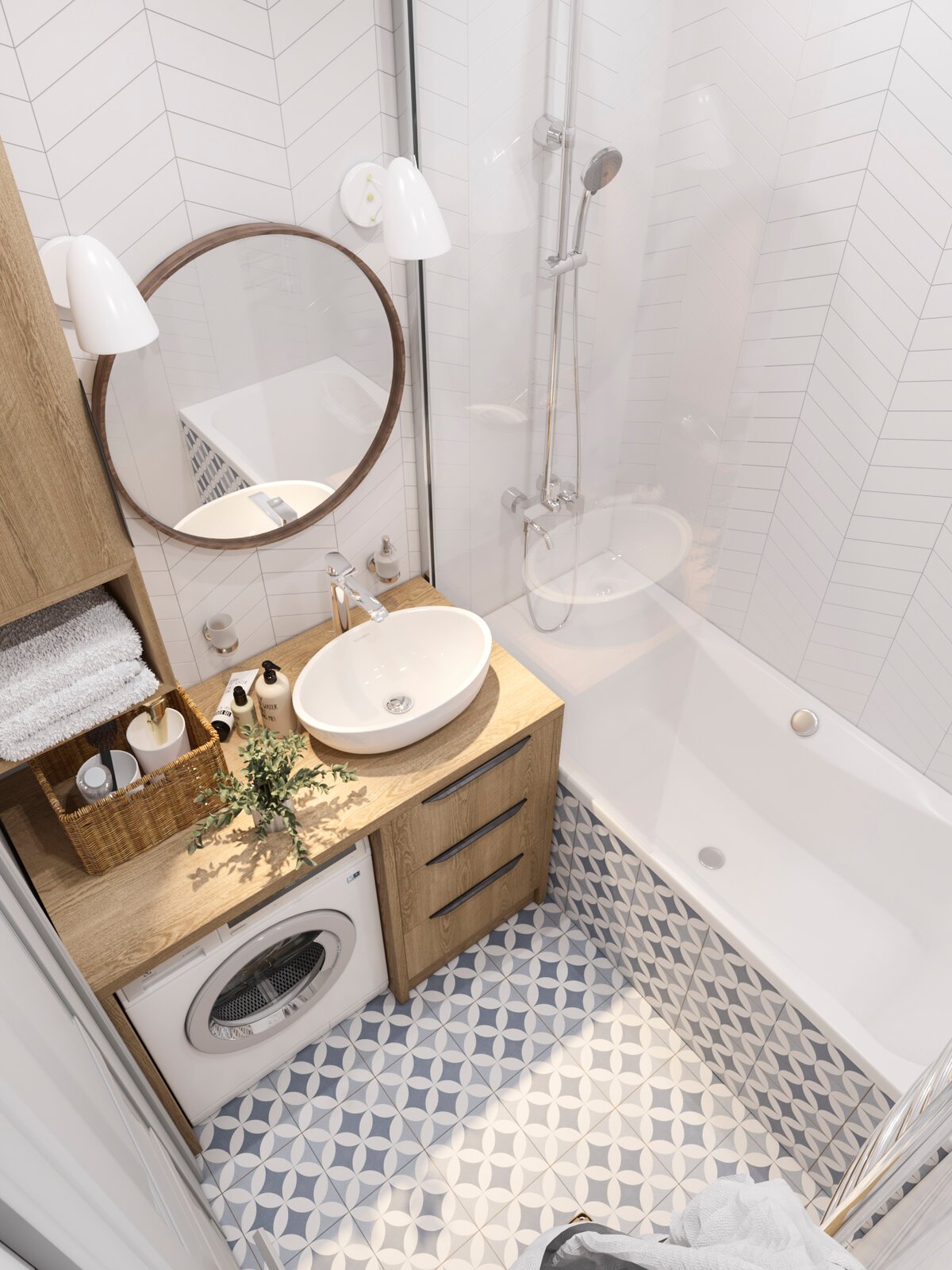 ванная комната дизайн хрущевка со стиральной машиной и туалетом