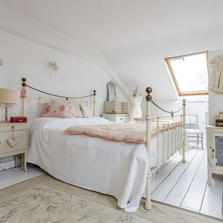 Спальня в стиле шебби-шик: 87 роскошных фото-идей дизайна интерьера
