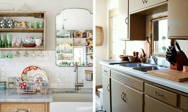 100 лучших идей: зеркало на кухне
