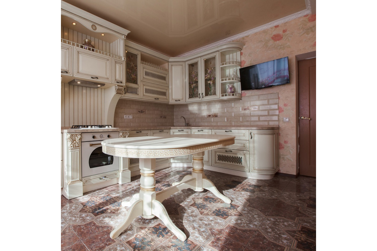 Кухня в классическом стиле — реальные фото, цветовое сочетание, маленькие и большие кухни