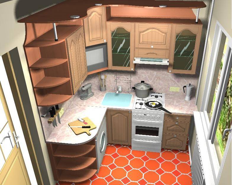 Маленькая кухня. дизайн, ремонт и правила увеличения пространства.