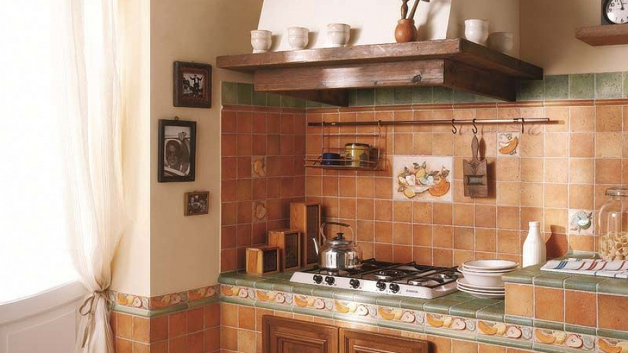 Плитка для кухни — обзор идей применения и примеры красивых вариантов оформления кухни (110 фото)