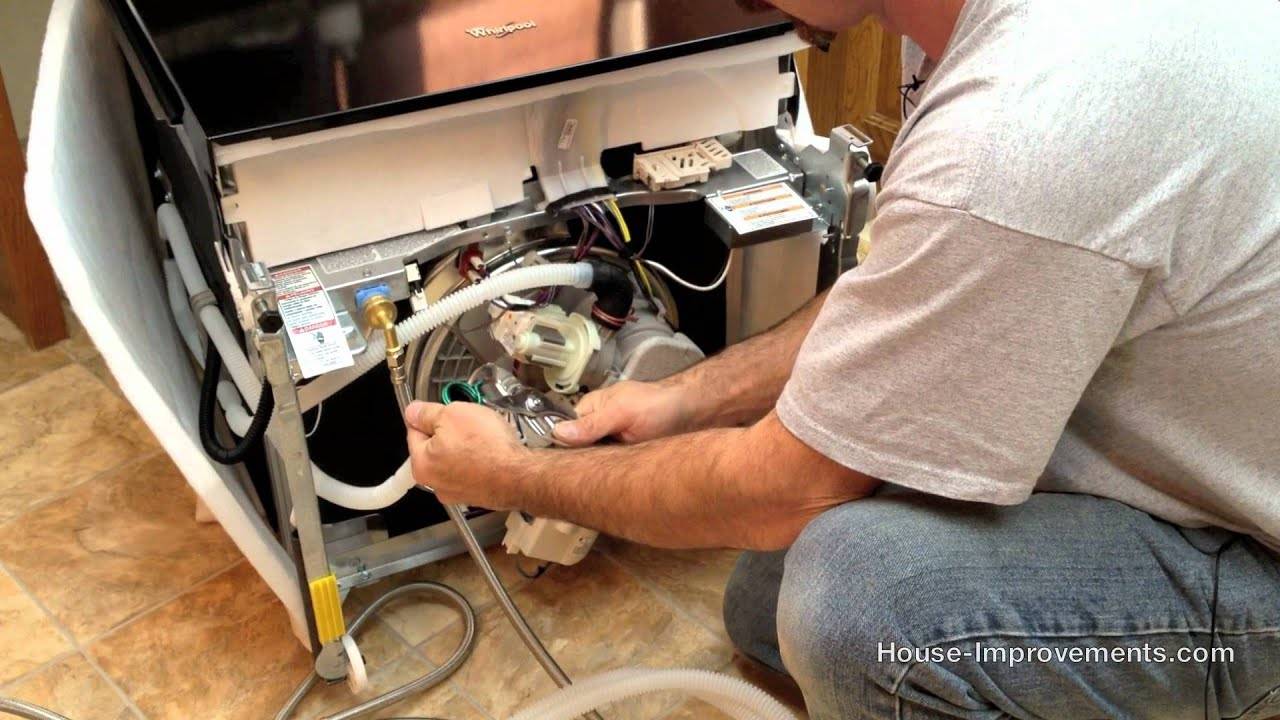 Неисправности посудомоечных машин: виды поломок