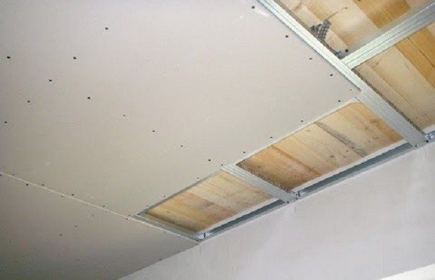 Подшивка потолка гипсокартоном, как правильно сделать монтаж, смотрите фотографии и видео