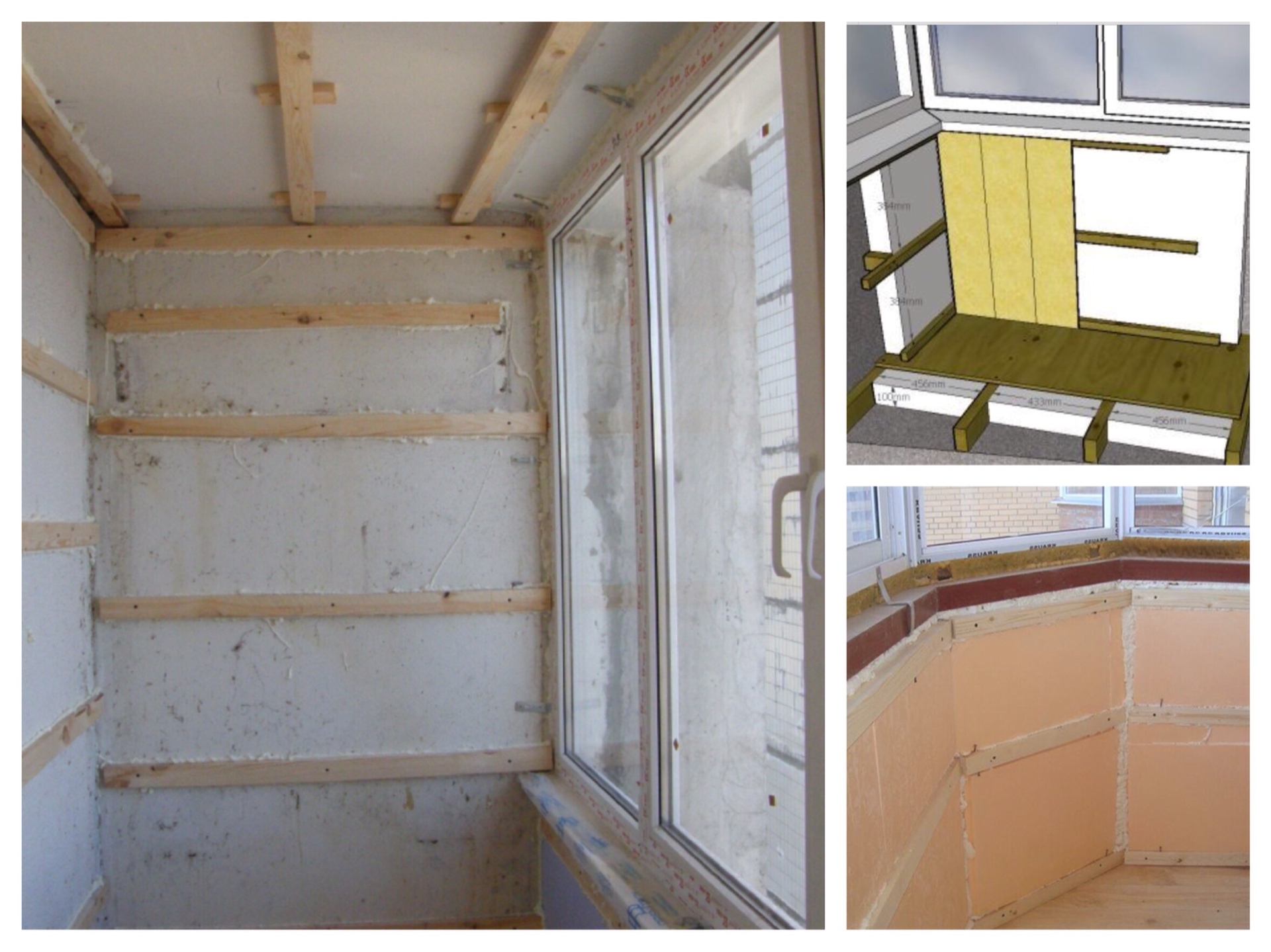 Ремонт балкона в хрущёвках: выбор материалов и проведение работ