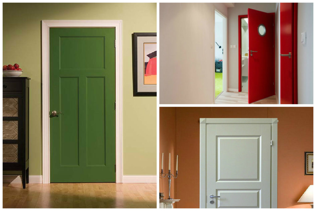 Как красиво покрасить двери межкомнатные по современному фото