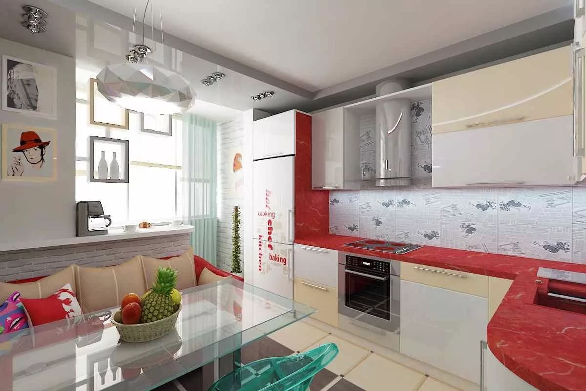Кухня совмещенная с лоджией: реальные способы использовать место разумно. не скучный дизайн для интерьера (120+ фото)