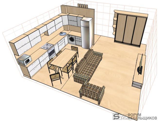 Кухня-гостиная 2023: 100+ мега-идей и 20 лайфхаков