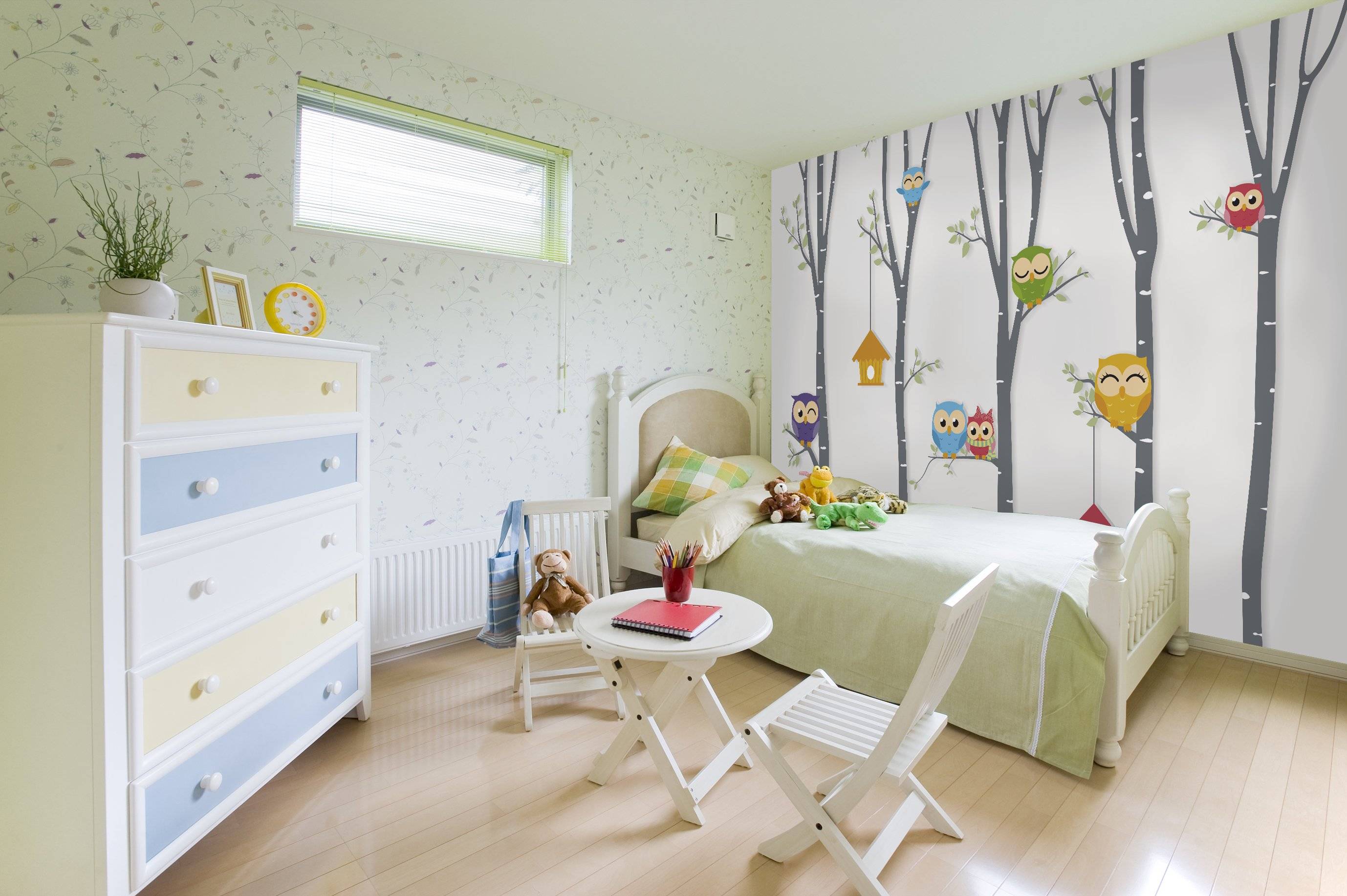 Фотообои для детской комнаты - советы по выбору и идеи применения (170 фото)