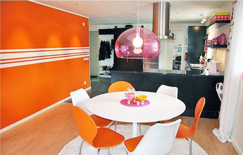 Оранжевая кухня в интерьере — 50 фото идей оформления — портал о строительстве, ремонте и дизайне