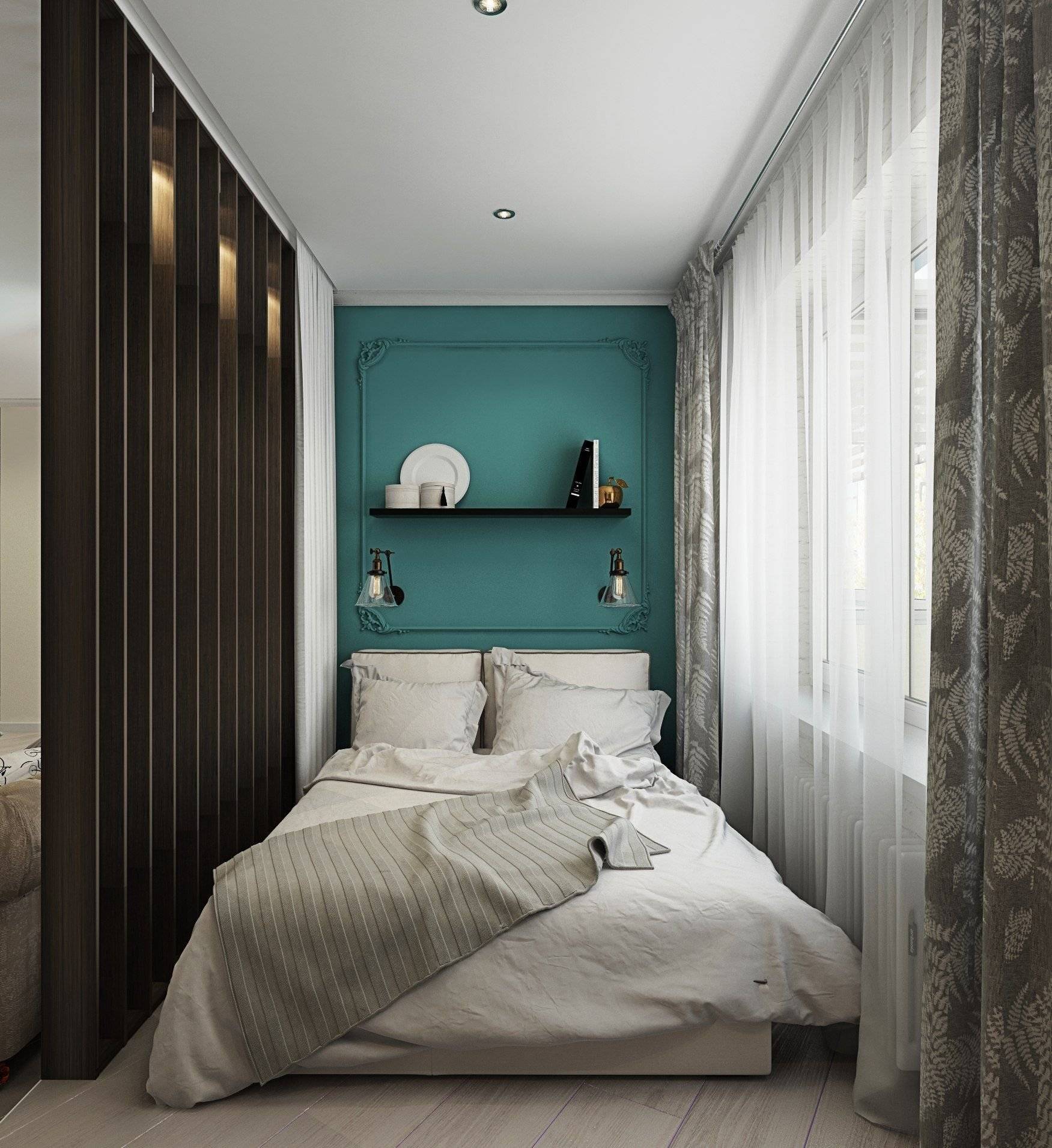 Спальня 6 кв м: дизайн интерьера +50 фото