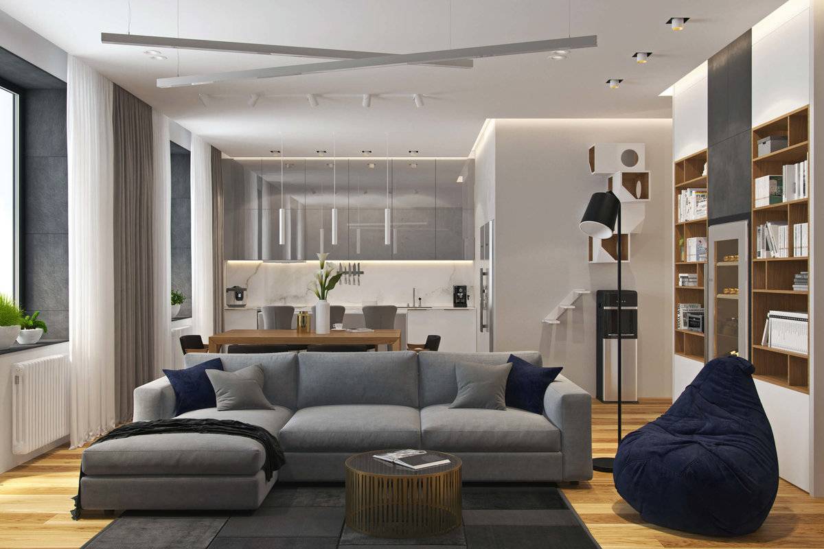 Практичный интерьер: как создать дизайн для легкой уборки, как выбрать стиль помещения, материалы отделки и мебель, как сделать квартиру чище, готовые решения