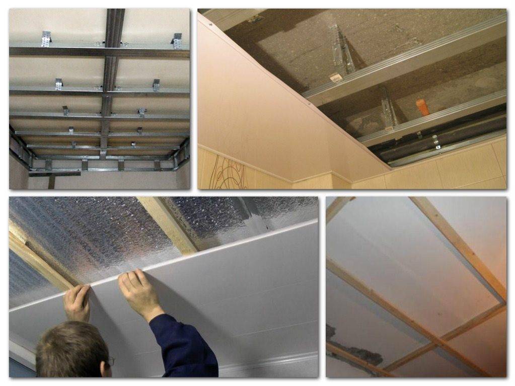 Как самому сделать потолок из пластиковых панелей: отделка, обшивка, ремонт