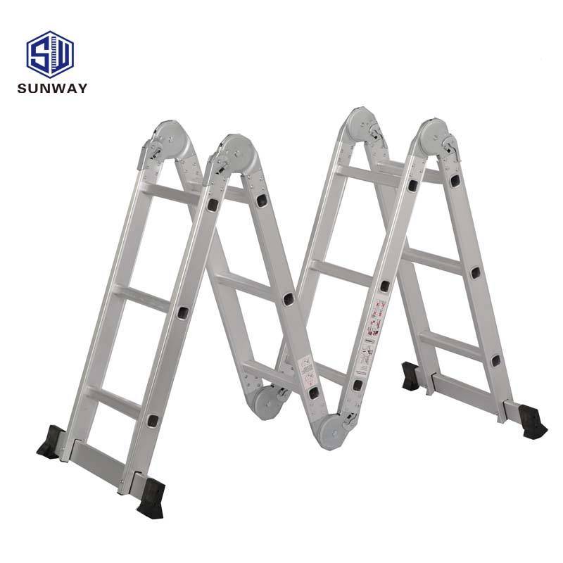 Лестницы-трансформеры (80 фото): особенности складных стремянок 4х4 и других моделей, выбор раскладной алюминиевой
