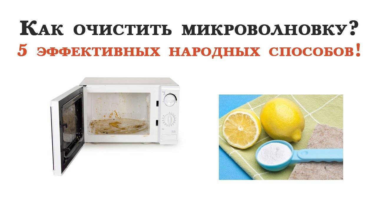 Как отмыть микроволновку внутри от жира лимоном: быстрый способ, чистка с водой, содой в домашних условиях