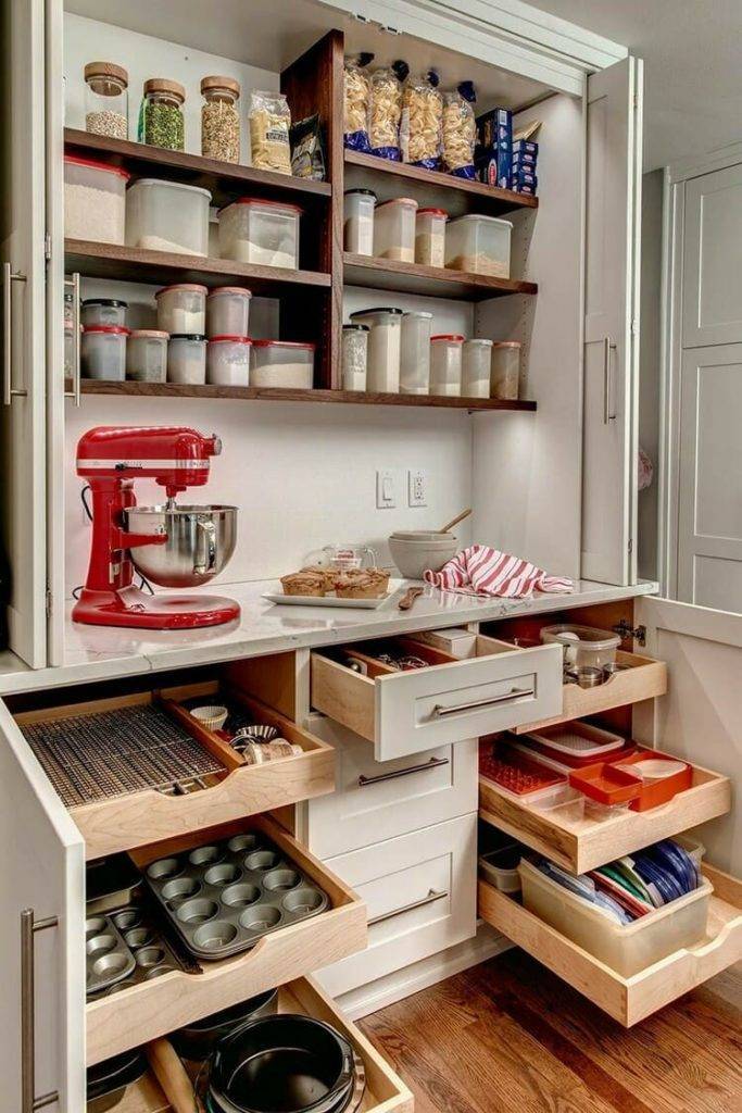 Как правильно разложить вещи на кухне. хранение на кухне: лучшие идеи организации пространства