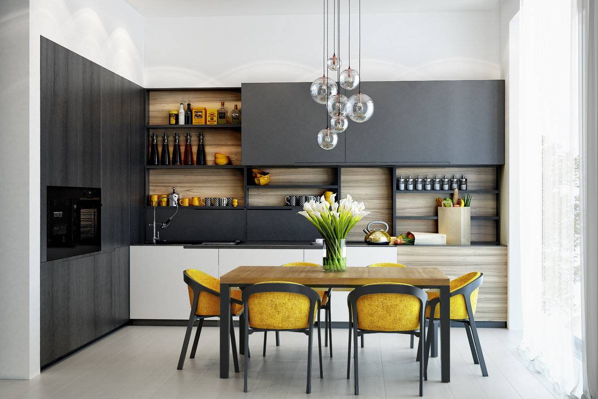 Дизайн кухни 14 кв. м. — особенности планировки, выбора стиля, отделки, уникальные фото идеи