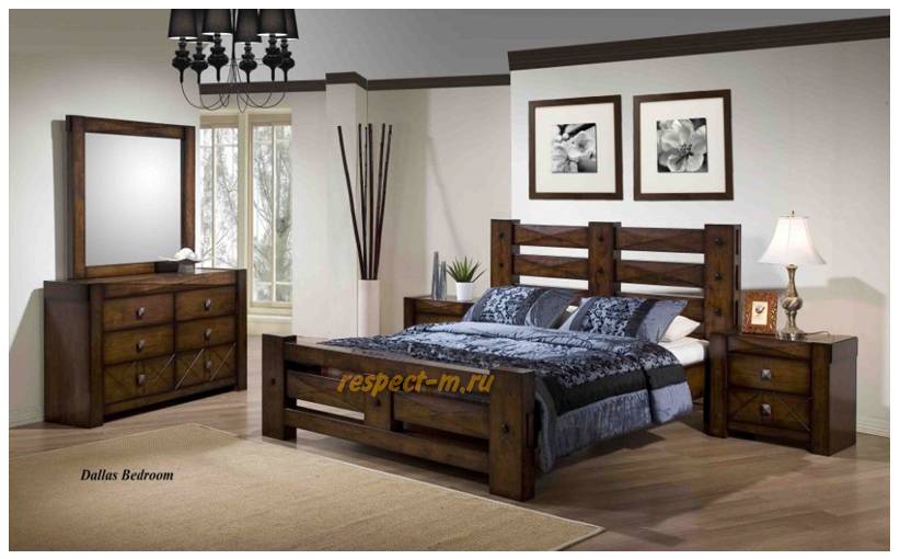Мебель из дерева для спальни. ценное приобретение – спальни из массива. деревянная спальня в стиле кантри