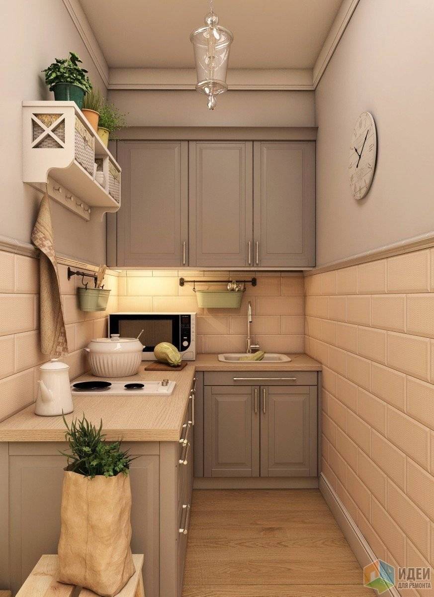 Дизайн кухни 4 кв.м (25 фото): планировка интерьера кухни 2х2 квадратных метра с холодильником