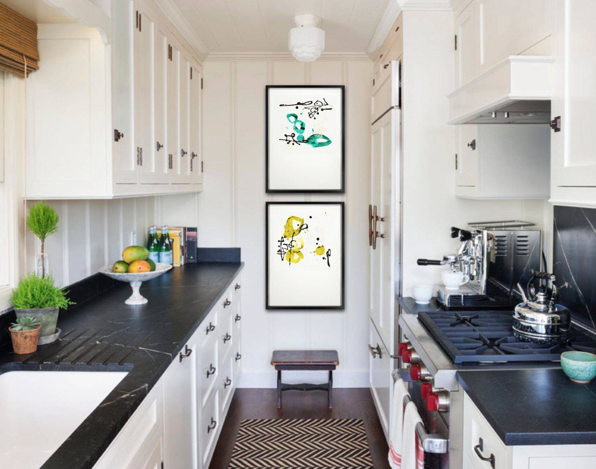 Как оформить узкую кухню в квартире фото