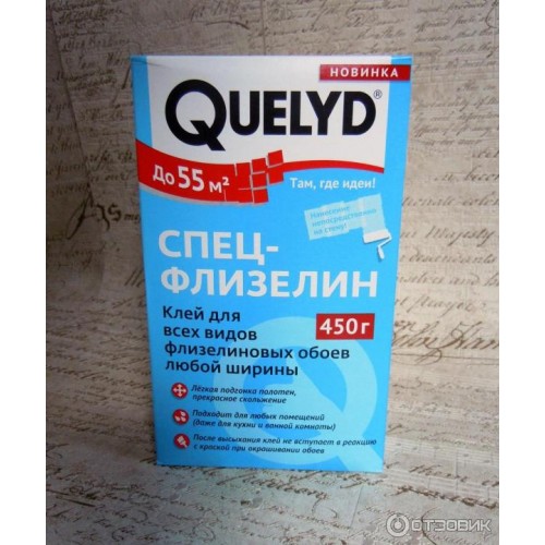 Расход обойного клея на 1м2 - таблица пропорций