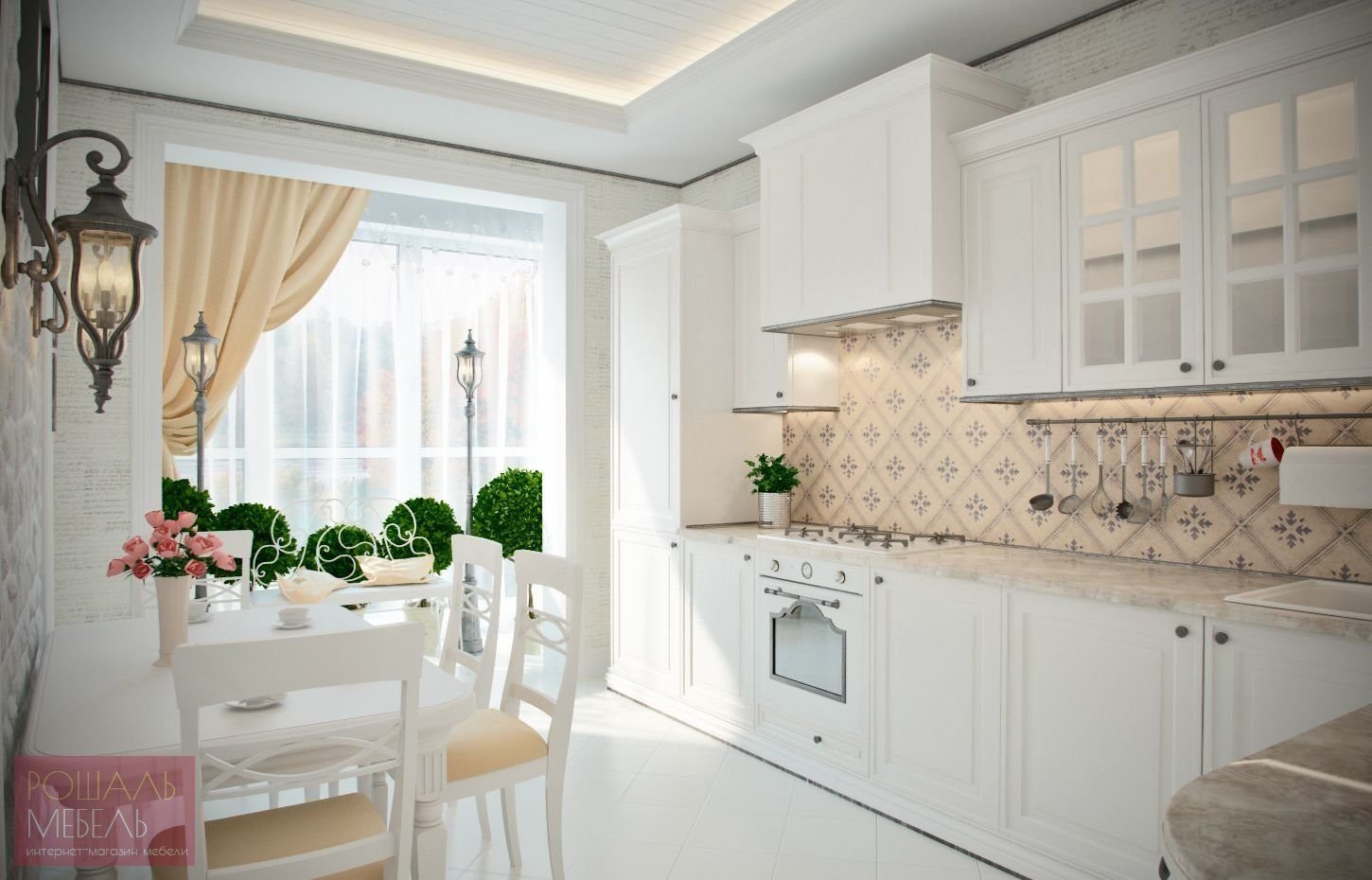 Кухня в стиле прованс - идеи интерьера и составляющие части стиля прованс
