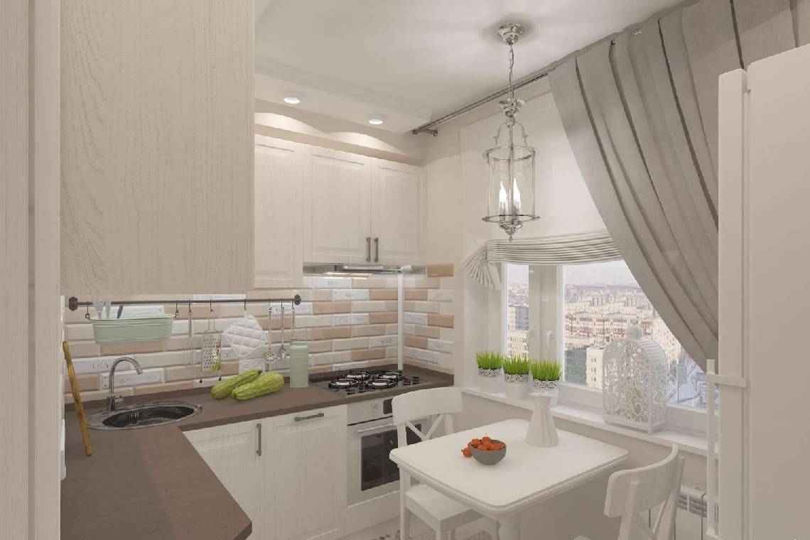 Белая кухня в интерьере - реальные фото