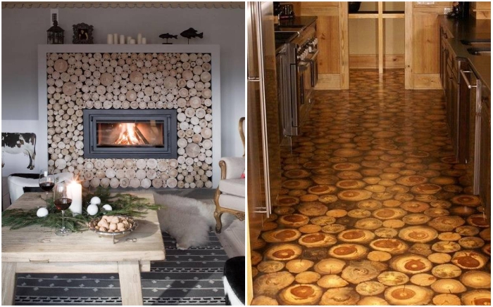 Спилы дерева в интерьере для декора дома (39 фото) | онлайн-журнал о ремонте и дизайне