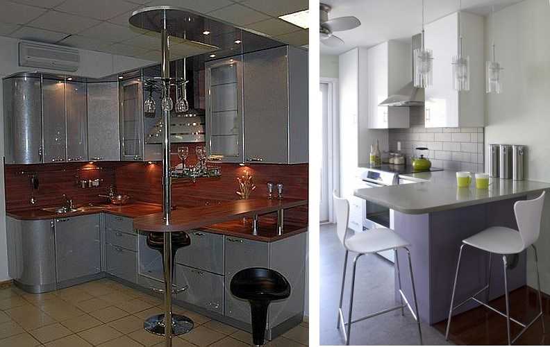 Кухня с барной стойкой: 105 реальных фото применения барной стойки на кухне